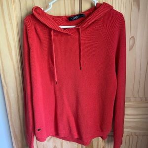 it is a pretty red still, it’s super comfy